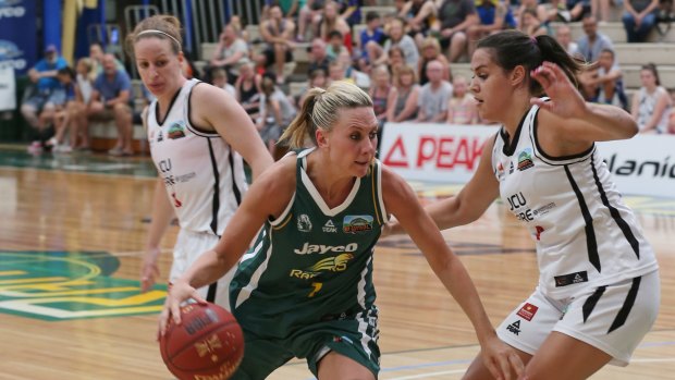 Penny Taylor in action.