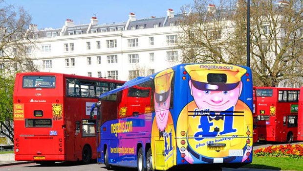 Road warrior... Megabus is shaking up European coach travel and challenging Eurostar.