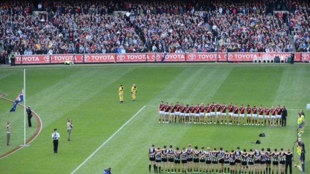 An Anzac Day eve game to precede the annual match between Essendon and Collingwood is "pretty unlikely", according to AFL chief executive Andrew Demetriou.