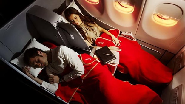 Real bargains ... The Tripologist recently received an upgrade to a sleeper seat with AirAsia for $100.