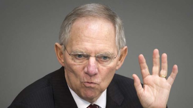 "The wool is being pulled over the eyes of the Bundestag and the German public" ... German Finance Minister, Wolfgang Schauble.