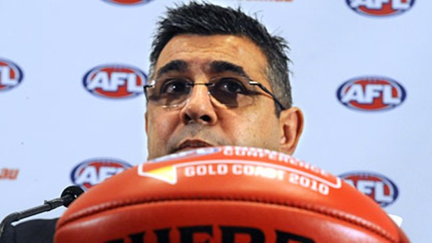 AFL chief executive Andrew Demetriou says North Melbourne will have to go back to the drawing board after its bid to play games in Hobart and Launceston was rejected.