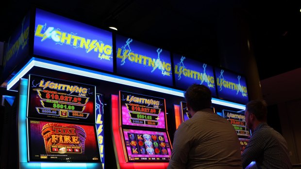 A man has been charged over an attack on poker machines in Lidcombe.