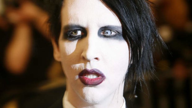 Fright night: Marilyn Manson will guest star on Once Upon A Time.