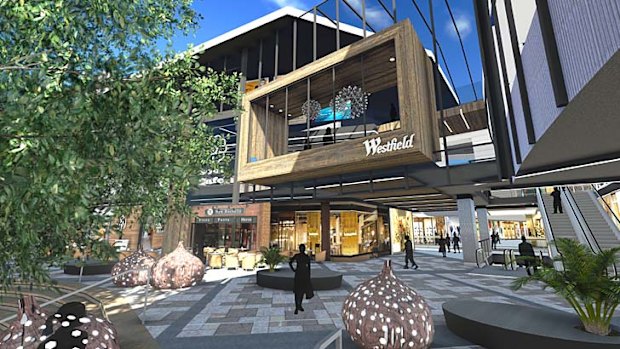 $435 million upgrade: Artist's impression of Westfield Miranda after its redevelopment.