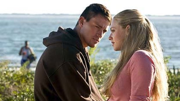 Pushing the envelope ... Channing Tatum and Amanda Seyfried deep into courting.