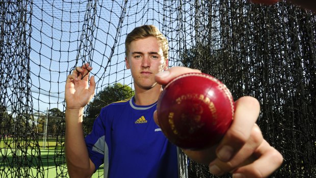 North Canberra Gungahlin cricketer Ben Taylor will attend a Cricket Australia spin bowling camp. 