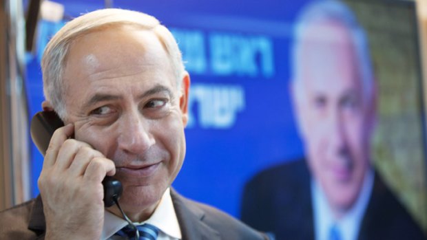 Defiant ... Benjamin Netanyahu has responded to international pressure by approving homes in the West Bank.
