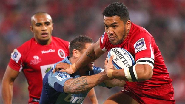 Queensland Reds will be without winger Digby Ioane for five weeks.