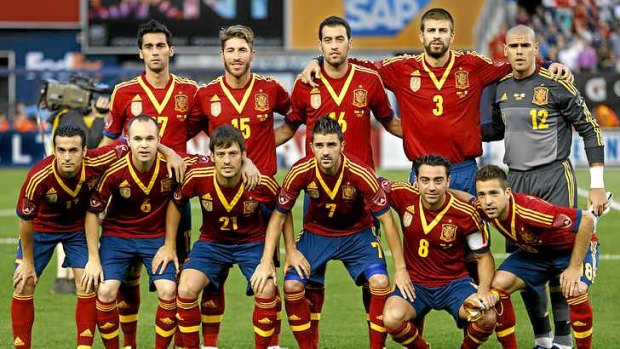 Game changers: The star-studded Spain side has won two European titles either side of their breakthrough World Cup victory.
