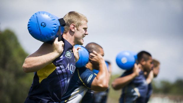 Tom Staniforth is enjoying the chance to get fit, strong and fast.