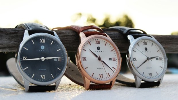 Erroyl produces mid-range luxury watches.