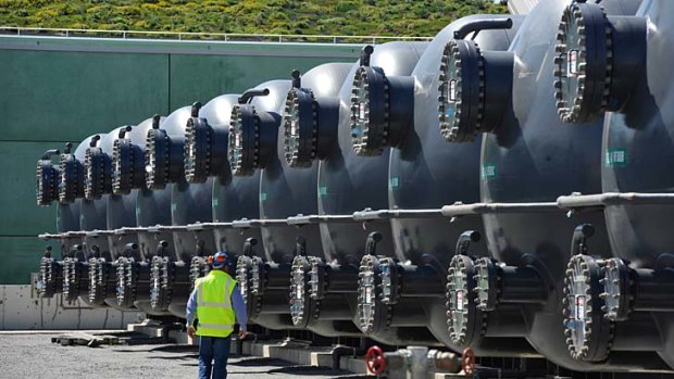 Melbourne Water wrongly charged customers $230 million for operation of the Wonthaggi desalination plant even though it had not been completed.