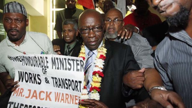 Trouble in the football family ... FIFA vice-president Jack Warner has been accused of corruption.