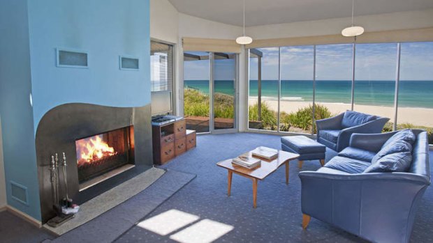Blue surrounds: Apollo Bay's Chocolate Gannets offers five-star luxury and glorious ocean vistas.