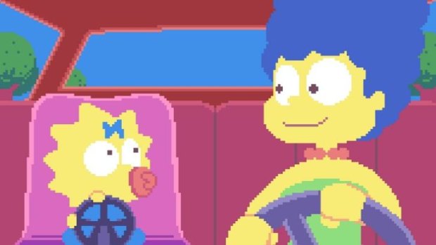 <i>The Simpsons</i>' pixel animation video is a local success story.