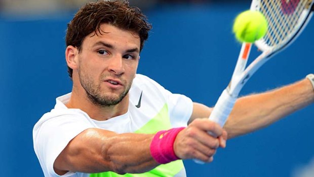Progress &#8230; Grigor Dimitrov is starting to realise his potential.
