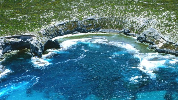 The rugged coast of Kangaroo Island.