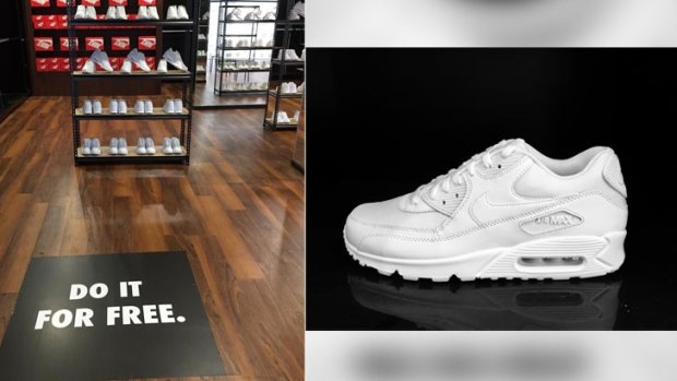 The City of Perth is giving out free Air Maxes...all in the name of art.