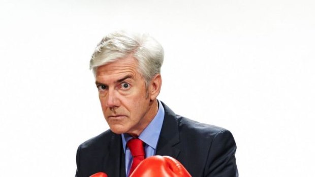 Aussie battler: Shaun Micallef's Mad as Hell promises great things this season.