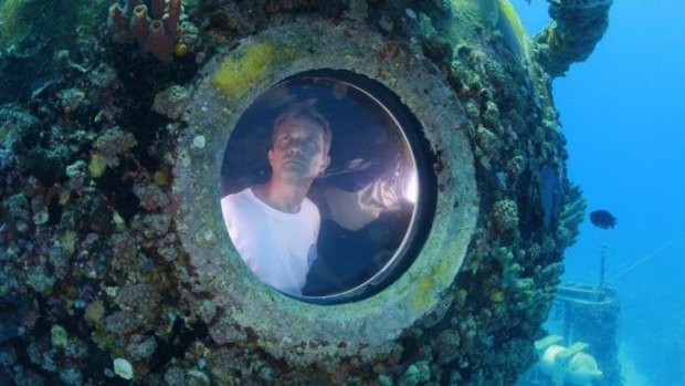 Fabien Cousteau, grandson of Jacques Cousteau, spent 31 days underwater based inside the marine laboratory Aquarius.