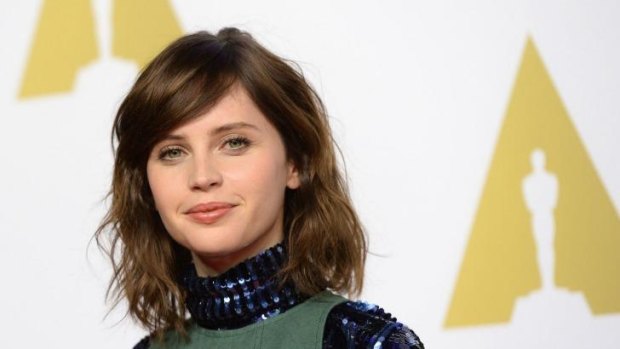 Following in Princess Leia's footsteps ... British actress Felicity Jones is the only confirmed actor signed on for Disney's new Star Wars film, <i>Rogue One</i>.