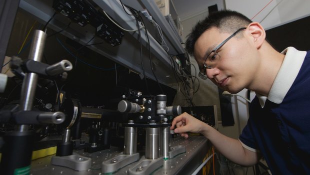 Researcher Lei Wang said his research was partly inspired by Star Wars. 