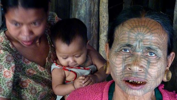 Ma Htwe is now among a smattering of women left alive who bear facial tattoos.