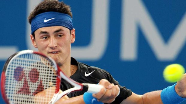 Rising star Bernard Tomic.