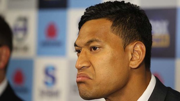 "For my own security and future I had to move forward and get something done" ... Israel Folau.