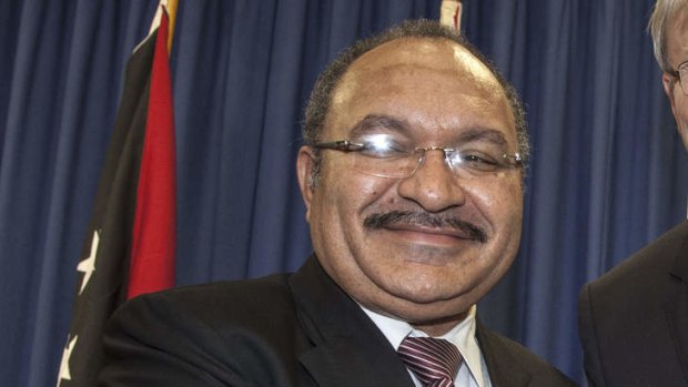 Papua New Guinea's Prime Minister Peter O'Neill.
