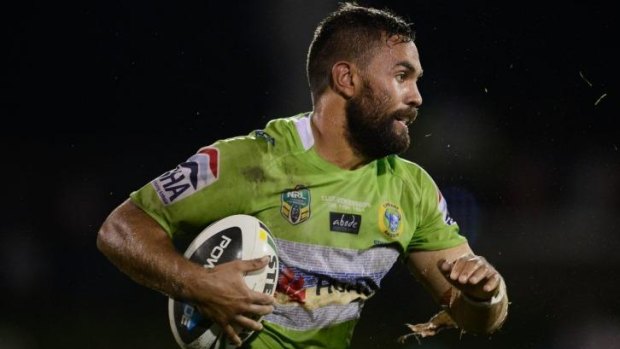 Matt Allwood has been strong for the Raiders in his first five matches in the NRL.