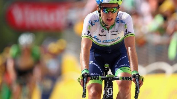 Warrior mentality: Orica-GreenEdge youngster Simon Yates wasn't happy when his team withdrew him from the Tour de France.