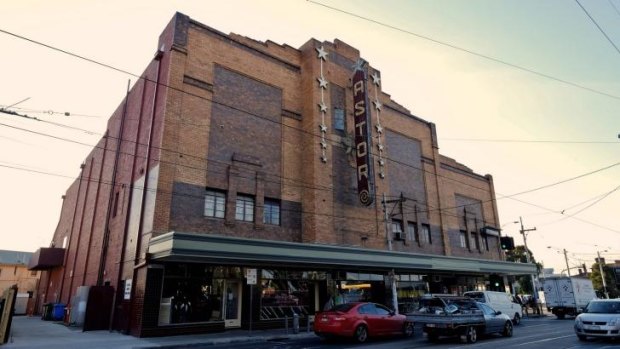 Happy ending: The Astor Cinema, on Chapel Street in St Kilda.