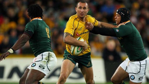 Quade Cooper again was instrumental as he contributed a crucial hand in three of his team's four tries.