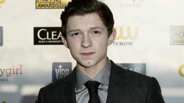English actor Tom Holland in 2013. He will star as Peter Parker in the next Spider-Man trilogy.
