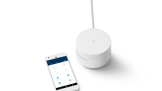 The Google WiFi app, available for Android and iOS.