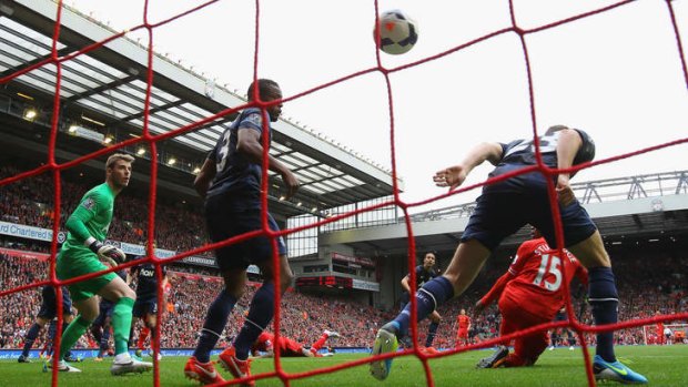 On the mark: Daniel Sturridge's glancing header was the only goal in the clash.