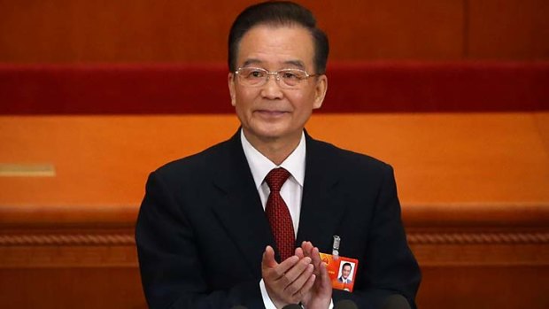 Wen Jiabao: his daughter allegedly received a salary from JPMorgan.