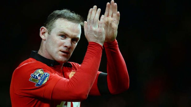 Decision time: Manchester United's English striker Wayne Rooney.