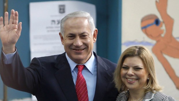Accused ... Sara Netanyahu, pictured here with husband Benjamin.