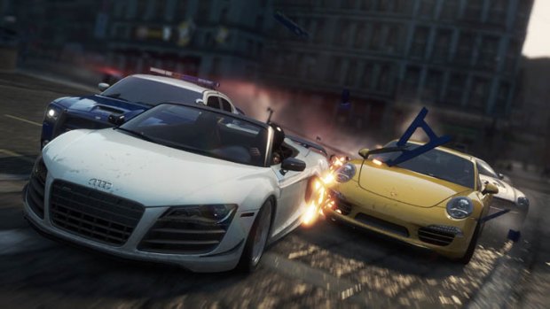 There's all manner of vehicular mayhem in Need for Speed: Most Wanted.