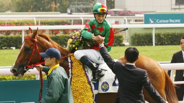 Hong Kong riding royalty: Douglas Whyte.