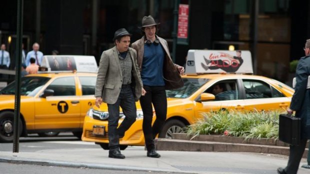 New experiences: Ben Stiller and Adam Driver in <i>While We're Young</i>.