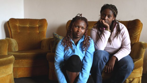Kenyans Teresia Muturi (left) and Grace Gichuhi have been refused protection visas.