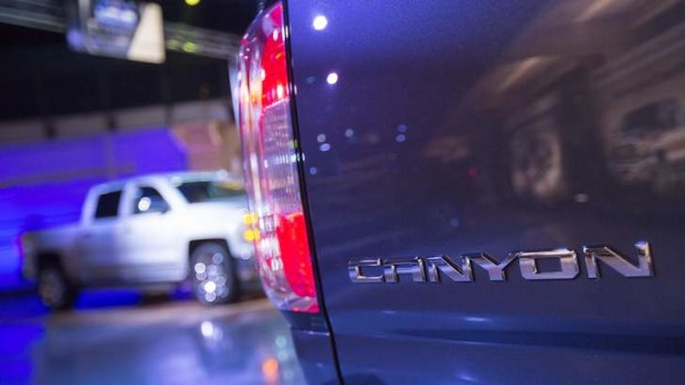 New classic: GM is emphasising its Detroit roots by launching the updated GMC Canyon.