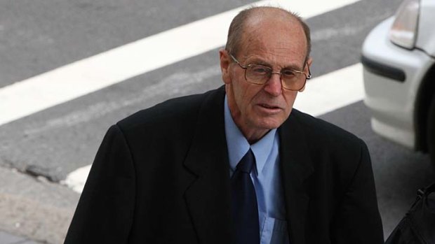 Dennis Ferguson arrives at the Downing Centre Courts in 2009.