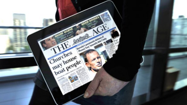 The Age is now available as a digital version for the iPad.