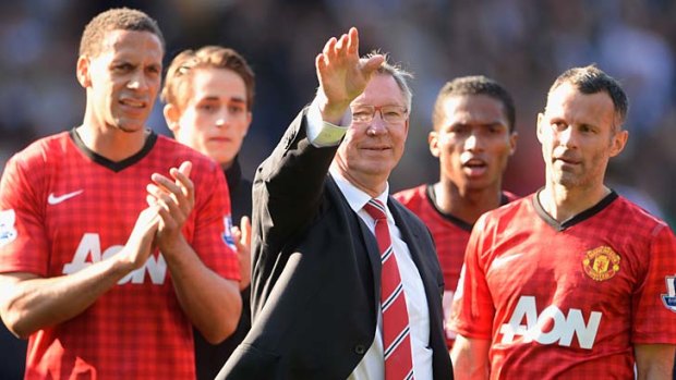 Sir Alex Ferguson said goodbye to managership last May.