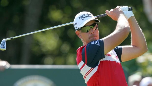 Red mist: world No.2 Henrik Stenson has a history of breaking clubs.